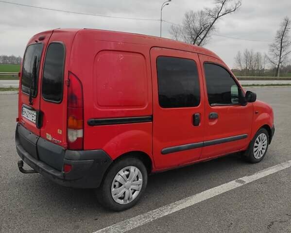 Красный Рено Кенгу, объемом двигателя 1.46 л и пробегом 408 тыс. км за 2600 $, фото 9 на Automoto.ua