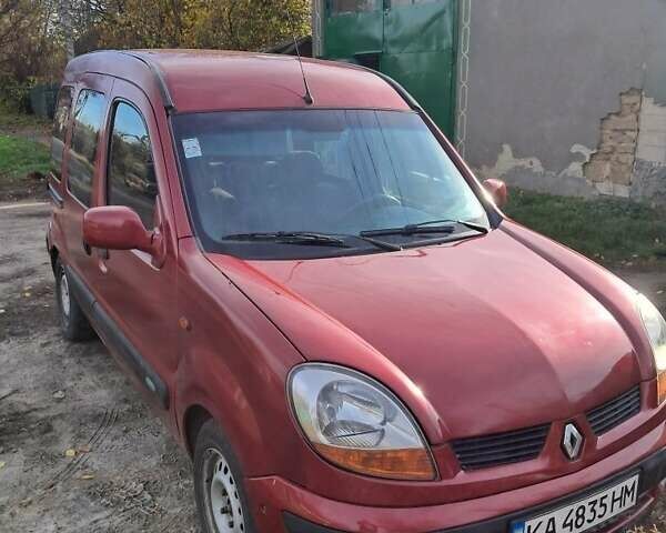 Красный Рено Кенгу, объемом двигателя 1.6 л и пробегом 128 тыс. км за 5200 $, фото 6 на Automoto.ua