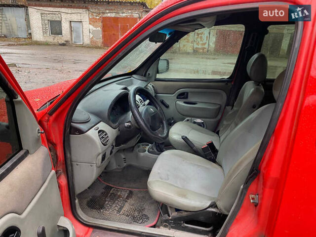 Красный Рено Кенгу, объемом двигателя 1.46 л и пробегом 410 тыс. км за 2300 $, фото 6 на Automoto.ua