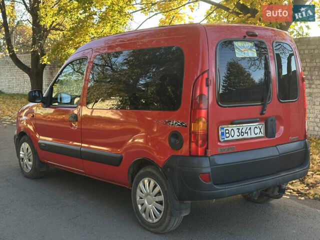 Рено Кєнгу 2005 у Радивилове на Automoto.ua Червоний Рено Кєнгу, об'ємом двигуна 1.5 л та пробігом 189 тис. км за 4200 $, фото 1 на Automoto.ua