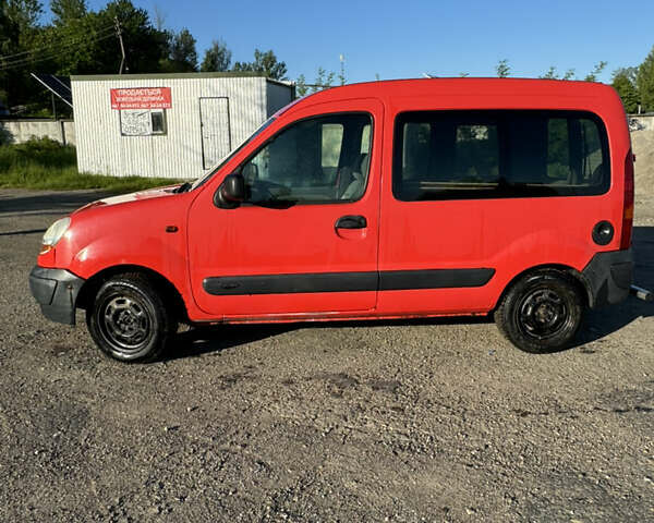 Красный Рено Кенгу, объемом двигателя 1.5 л и пробегом 220 тыс. км за 3900 $, фото 7 на Automoto.ua