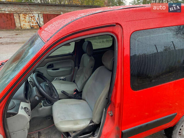 Красный Рено Кенгу, объемом двигателя 1.46 л и пробегом 410 тыс. км за 2300 $, фото 8 на Automoto.ua
