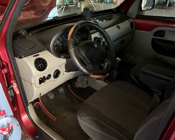 Красный Рено Кенгу, объемом двигателя 1.6 л и пробегом 215 тыс. км за 4000 $, фото 2 на Automoto.ua