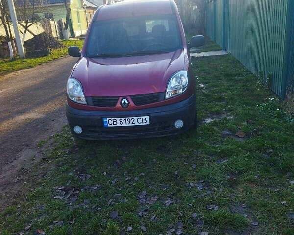 Красный Рено Кенгу, объемом двигателя 1.4 л и пробегом 250 тыс. км за 4000 $, фото 6 на Automoto.ua