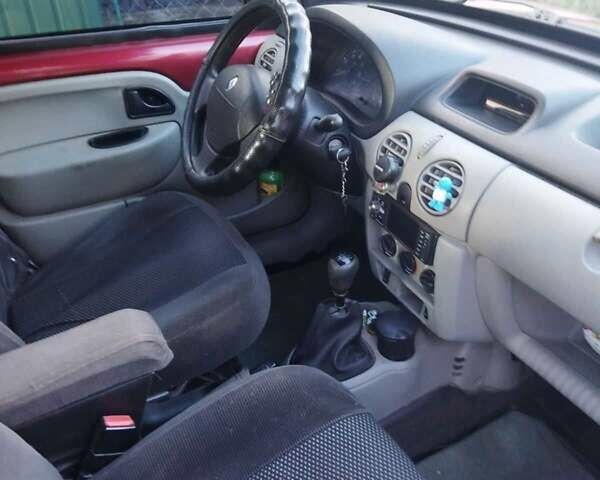 Красный Рено Кенгу, объемом двигателя 1.4 л и пробегом 250 тыс. км за 4000 $, фото 2 на Automoto.ua