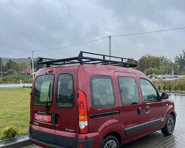 Красный Рено Кенгу, объемом двигателя 1.6 л и пробегом 120 тыс. км за 5900 $, фото 4 на Automoto.ua