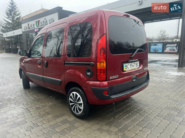Красный Рено Кенгу, объемом двигателя 1.4 л и пробегом 155 тыс. км за 3350 $, фото 7 на Automoto.ua