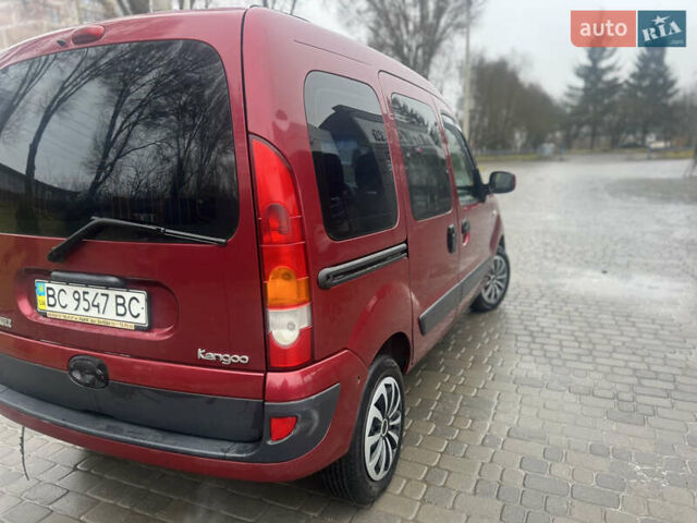 Красный Рено Кенгу, объемом двигателя 1.4 л и пробегом 155 тыс. км за 3350 $, фото 23 на Automoto.ua