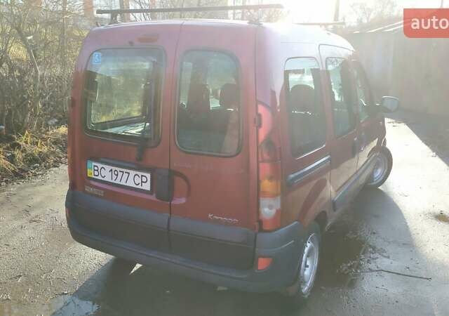 Червоний Рено Кєнгу, об'ємом двигуна 1.46 л та пробігом 318 тис. км за 3999 $, фото 5 на Automoto.ua