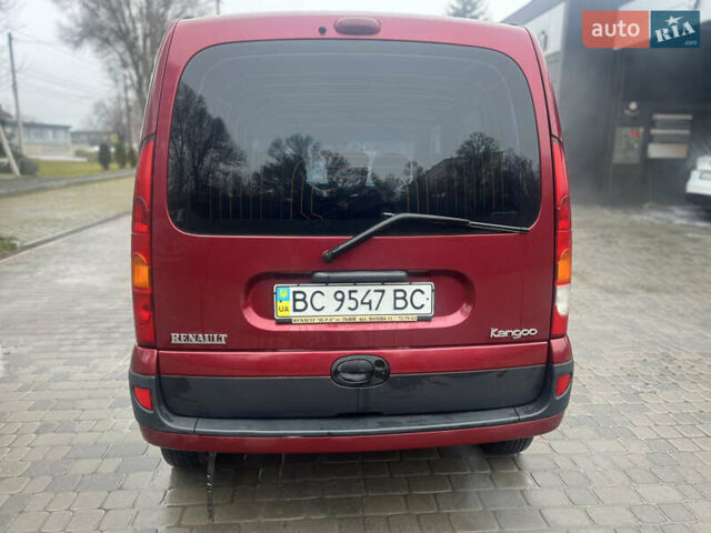 Красный Рено Кенгу, объемом двигателя 1.4 л и пробегом 155 тыс. км за 3350 $, фото 24 на Automoto.ua