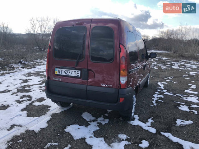 Красный Рено Кенгу, объемом двигателя 1.5 л и пробегом 246 тыс. км за 5550 $, фото 13 на Automoto.ua