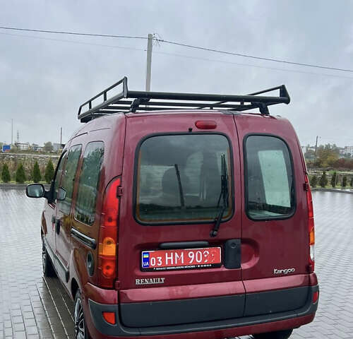 Красный Рено Кенгу, объемом двигателя 1.6 л и пробегом 120 тыс. км за 5900 $, фото 5 на Automoto.ua