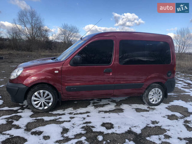 Красный Рено Кенгу, объемом двигателя 1.5 л и пробегом 246 тыс. км за 5550 $, фото 8 на Automoto.ua