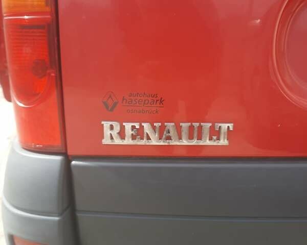 Красный Рено Кенгу, объемом двигателя 1.46 л и пробегом 214 тыс. км за 5000 $, фото 1 на Automoto.ua