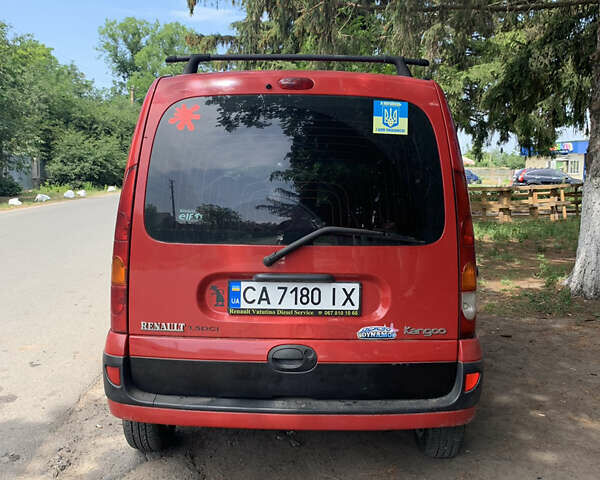 Красный Рено Кенгу, объемом двигателя 1.5 л и пробегом 350 тыс. км за 5150 $, фото 2 на Automoto.ua