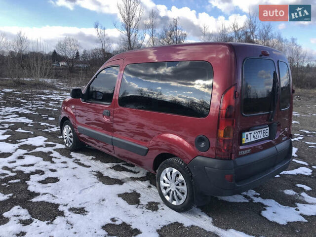 Красный Рено Кенгу, объемом двигателя 1.5 л и пробегом 246 тыс. км за 5550 $, фото 12 на Automoto.ua