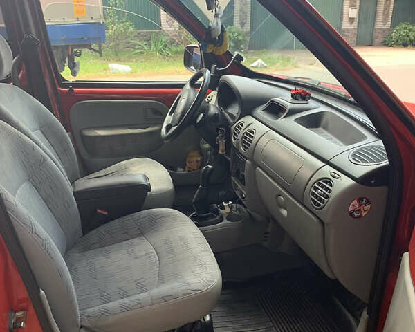 Красный Рено Кенгу, объемом двигателя 1.5 л и пробегом 350 тыс. км за 5150 $, фото 8 на Automoto.ua
