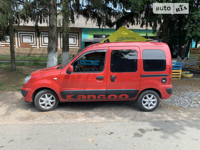 Красный Рено Кенгу, объемом двигателя 1.5 л и пробегом 350 тыс. км за 5150 $, фото 5 на Automoto.ua