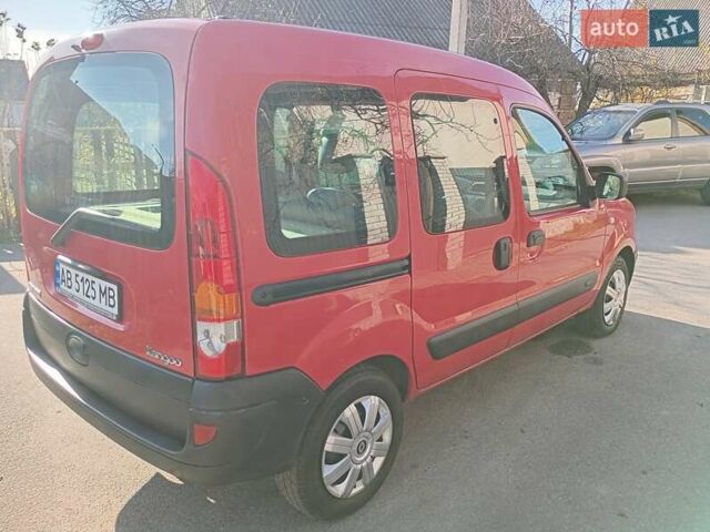 Червоний Рено Кєнгу, об'ємом двигуна 1.2 л та пробігом 185 тис. км за 5500 $, фото 9 на Automoto.ua