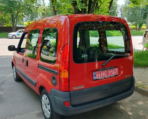 Красный Рено Кенгу, объемом двигателя 1.2 л и пробегом 265 тыс. км за 5500 $, фото 7 на Automoto.ua