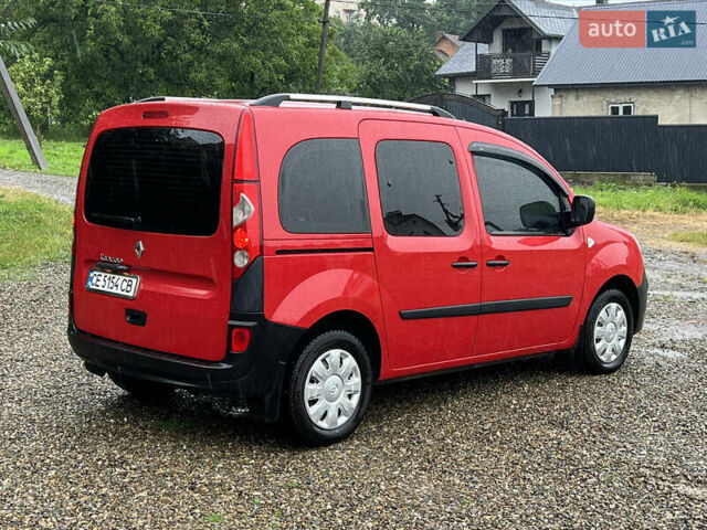 Красный Рено Кенгу, объемом двигателя 1.5 л и пробегом 210 тыс. км за 5650 $, фото 3 на Automoto.ua