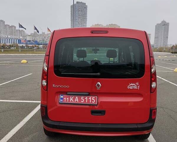 Красный Рено Кенгу, объемом двигателя 1.5 л и пробегом 240 тыс. км за 7150 $, фото 8 на Automoto.ua