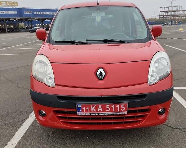 Красный Рено Кенгу, объемом двигателя 1.5 л и пробегом 240 тыс. км за 7150 $, фото 6 на Automoto.ua