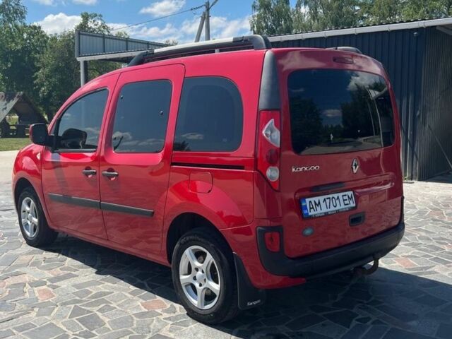 Красный Рено Кенгу, объемом двигателя 1.6 л и пробегом 155 тыс. км за 6500 $, фото 2 на Automoto.ua