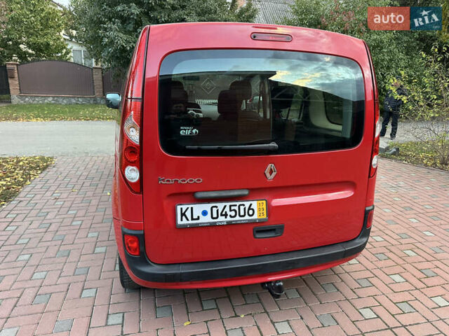 Красный Рено Кенгу, объемом двигателя 1.6 л и пробегом 180 тыс. км за 7550 $, фото 34 на Automoto.ua