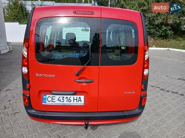 Красный Рено Кенгу, объемом двигателя 1.6 л и пробегом 100 тыс. км за 8200 $, фото 18 на Automoto.ua