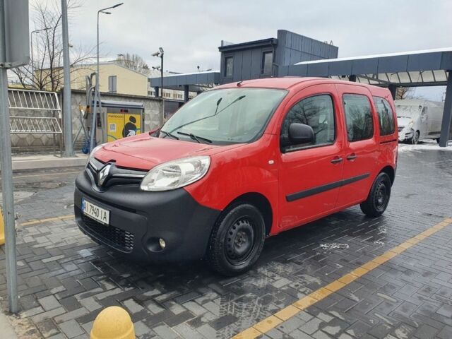 Красный Рено Кенгу, объемом двигателя 1.5 л и пробегом 260 тыс. км за 7990 $, фото 5 на Automoto.ua