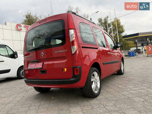 Красный Рено Кенгу, объемом двигателя 1.5 л и пробегом 172 тыс. км за 11499 $, фото 19 на Automoto.ua