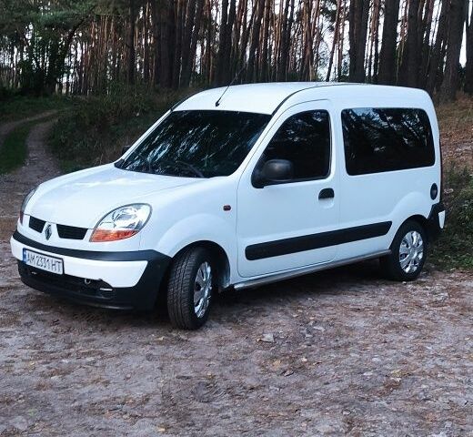 Белый Рено Кенгу пасс., объемом двигателя 1.5 л и пробегом 288 тыс. км за 3500 $, фото 6 на Automoto.ua