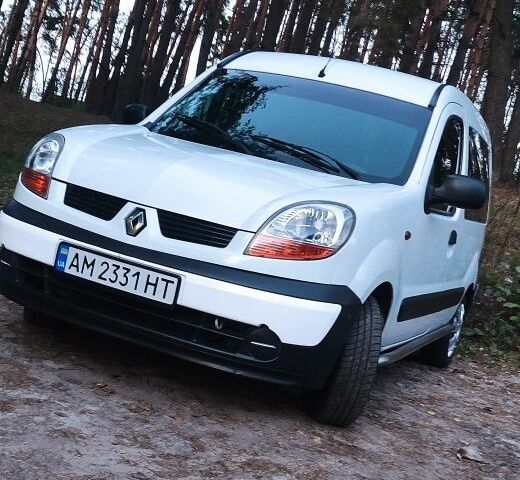 Белый Рено Кенгу пасс., объемом двигателя 1.5 л и пробегом 288 тыс. км за 3500 $, фото 7 на Automoto.ua