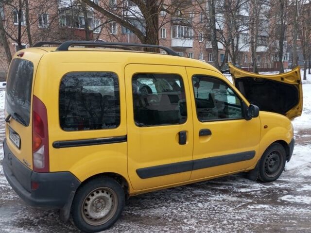 Жовтий Рено Кенгу пас., об'ємом двигуна 0 л та пробігом 356 тис. км за 3300 $, фото 1 на Automoto.ua