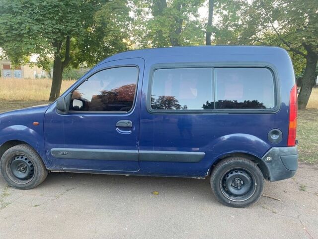 Синий Рено Кенгу пасс., объемом двигателя 1 л и пробегом 1 тыс. км за 2500 $, фото 3 на Automoto.ua