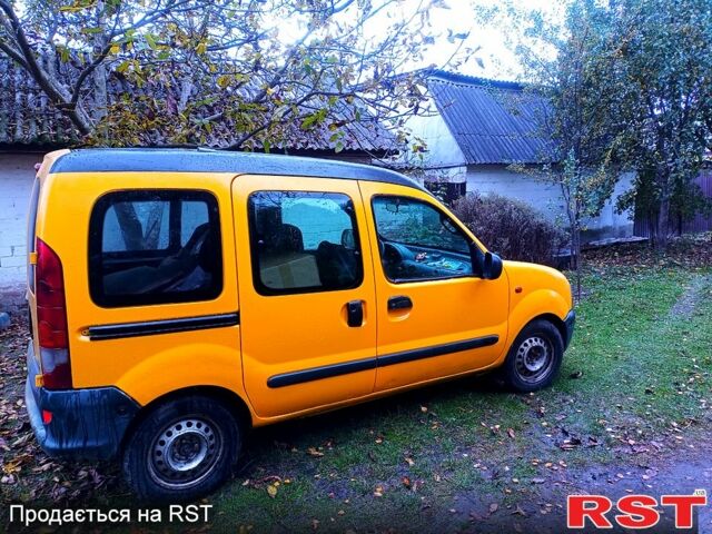 Жовтий Рено Кєнгу, об'ємом двигуна 1.1 л та пробігом 400 тис. км за 1800 $, фото 2 на Automoto.ua
