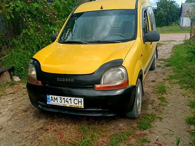 Желтый Рено Кенгу, объемом двигателя 1.4 л и пробегом 233 тыс. км за 2200 $, фото 7 на Automoto.ua