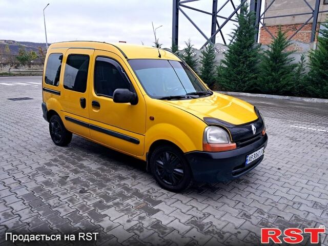 Желтый Рено Кенгу, объемом двигателя 1.9 л и пробегом 350 тыс. км за 2800 $, фото 1 на Automoto.ua