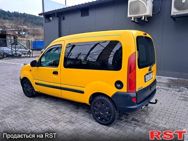 Желтый Рено Кенгу, объемом двигателя 1.9 л и пробегом 350 тыс. км за 2800 $, фото 5 на Automoto.ua