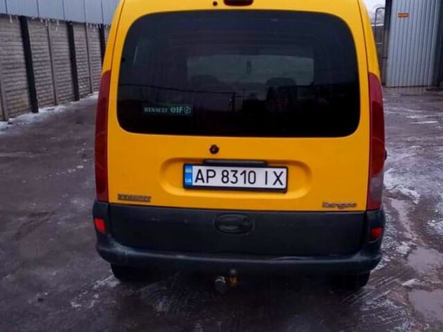 Желтый Рено Кенгу, объемом двигателя 1.9 л и пробегом 350 тыс. км за 3580 $, фото 2 на Automoto.ua