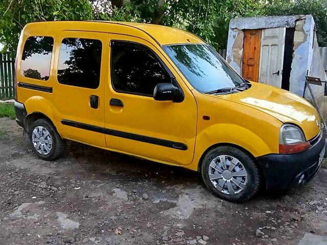 Желтый Рено Кенгу, объемом двигателя 1.9 л и пробегом 420 тыс. км за 2700 $, фото 5 на Automoto.ua
