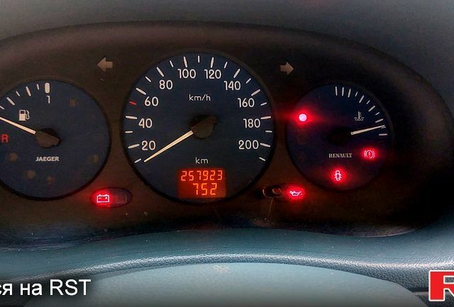 Жовтий Рено Кєнгу, об'ємом двигуна 1.9 л та пробігом 152 тис. км за 3300 $, фото 8 на Automoto.ua