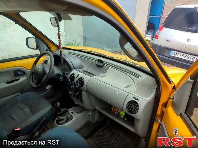Жовтий Рено Кєнгу, об'ємом двигуна 1.9 л та пробігом 155 тис. км за 2800 $, фото 1 на Automoto.ua