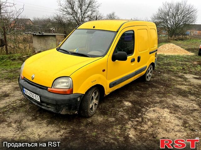 Желтый Рено Кенгу, объемом двигателя 1.9 л и пробегом 450 тыс. км за 1850 $, фото 2 на Automoto.ua