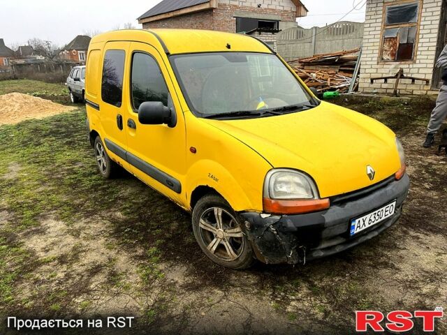 Желтый Рено Кенгу, объемом двигателя 1.9 л и пробегом 450 тыс. км за 1850 $, фото 1 на Automoto.ua