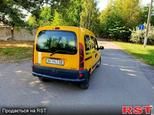 Жовтий Рено Кєнгу, об'ємом двигуна 1.9 л та пробігом 0 тис. км за 2600 $, фото 1 на Automoto.ua