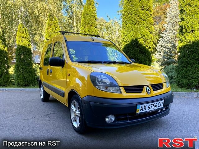 Желтый Рено Кенгу, объемом двигателя 1.5 л и пробегом 205 тыс. км за 2300 $, фото 1 на Automoto.ua