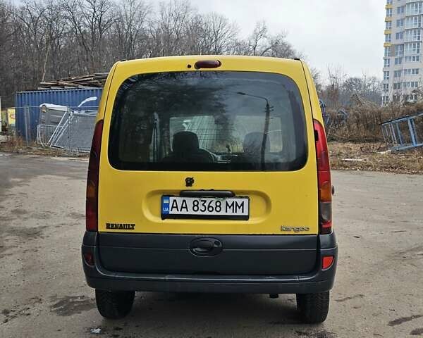 Жовтий Рено Кєнгу, об'ємом двигуна 1.46 л та пробігом 305 тис. км за 2000 $, фото 2 на Automoto.ua