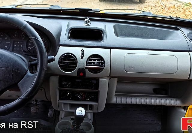 Желтый Рено Кенгу, объемом двигателя 1.5 л и пробегом 350 тыс. км за 3000 $, фото 4 на Automoto.ua